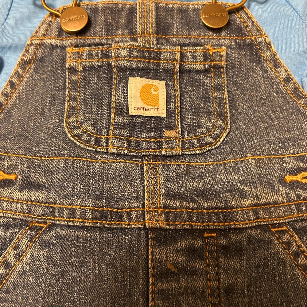 Carhartt Overalls And Onesie NWOT - Picture 7 of 10